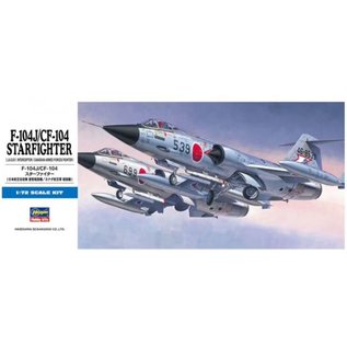 Hasegawa Lockheed F-104J/CF-104 Starfighter (J.A.S.D.F. Interceptor/Canadian Armed Forces Fighter) - 1:72