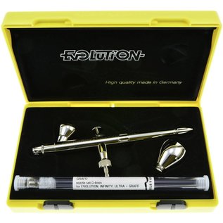 Harder & Steenbeck Airbrush Evolution Silverline Two in One