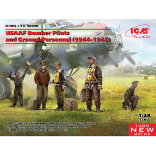 ICM USAAF Bomber Pilots and Ground Personnel (1944-1945) - 1:48