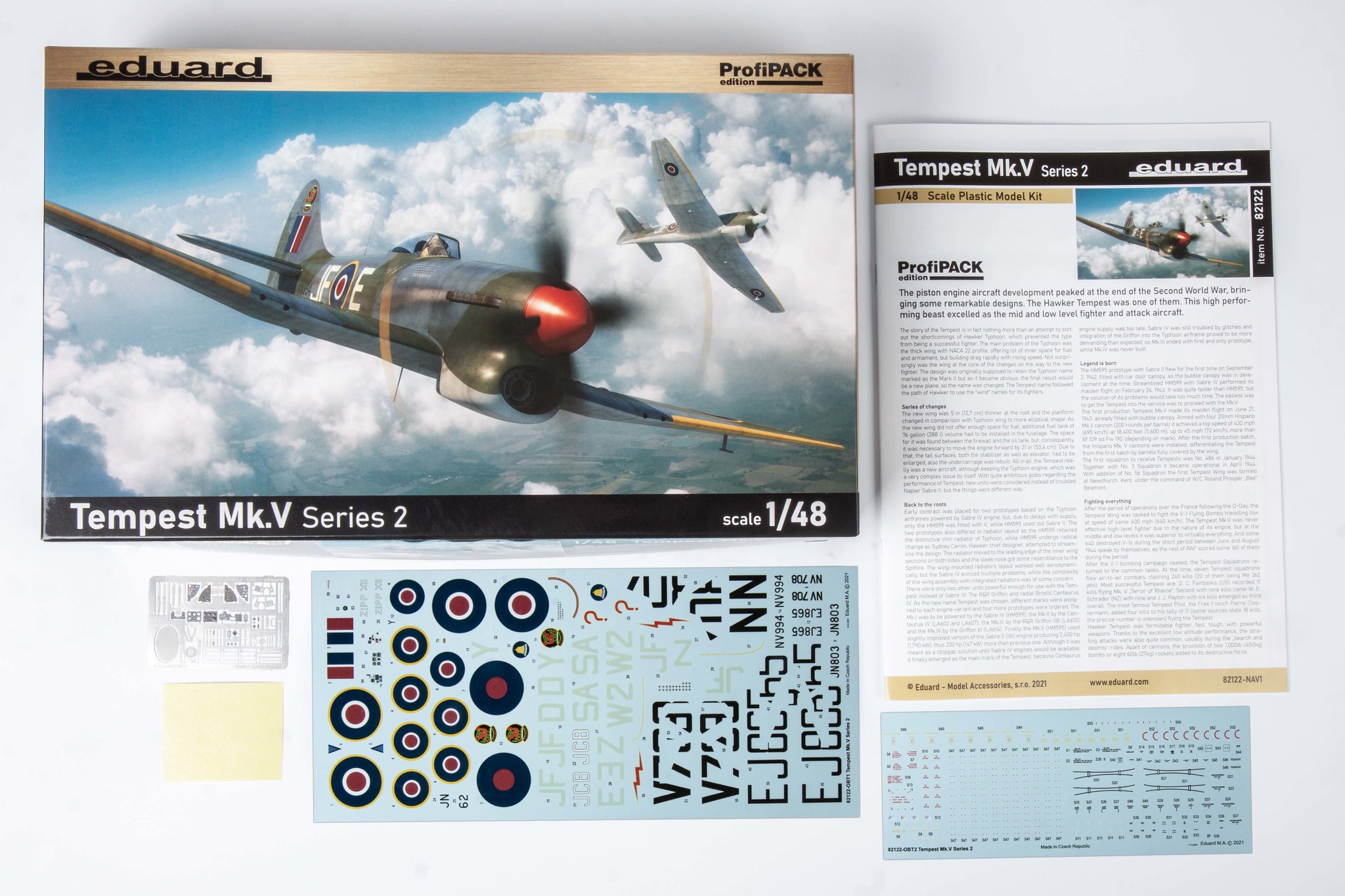 Eduard Hawker Tempest Mk V Series Profipack Traudls