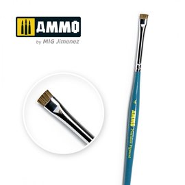 AMMO by MIG AMMO - Precision Pigment Brush / Applikationspinsel für Pigmente (Größe 4)