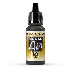 Vallejo Vallejo - Model Air 007 Olive Green - 17ml