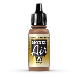 Vallejo Vallejo - Model Air 034 Sand Brown - 17ml