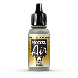 Vallejo Model Air 045 Cement Grey - 17ml