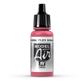 Vallejo Vallejo - Model Air 070 Signal Red - 17ml