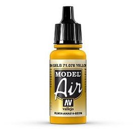 Vallejo Vallejo - Model Air 078 Yellow RLM04 - 17ml