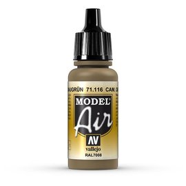 Vallejo Vallejo - Model Air 116 Camouflage Grey Green - 17ml