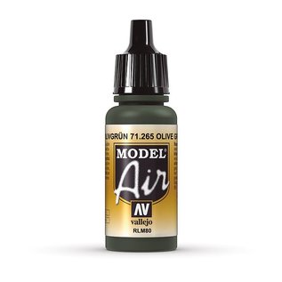 Vallejo Model Air 265 Olive Green RLM80 - 17ml