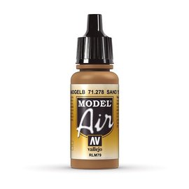 Vallejo Vallejo - Model Air 278 Sand Yellow RLM79 - 17ml