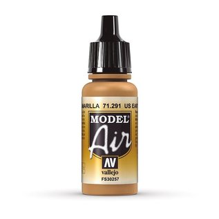 Vallejo Model Air 291 US Earth Yellow - 17ml