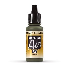 Vallejo Vallejo - Model Air 303 A-24M Camouflage Green - 17ml