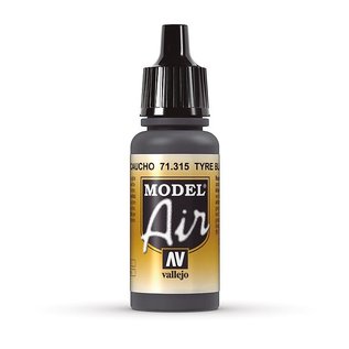 Vallejo Model Air 315 Tyre Black - 17ml