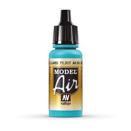 Vallejo Vallejo - Model Air 317 AII SV. Gol Light Blue - 17ml