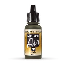 Vallejo Vallejo - Model Air 324 BS Dark Green - 17ml