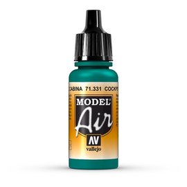 Vallejo Vallejo - Model Air 331 Cockpit Emerald Green "Faded" - 17ml