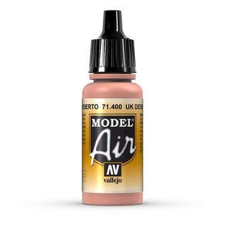 Vallejo Model Air 400 UK Desert Pink - 17ml