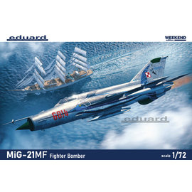 Eduard Eduard - Mikojan-Gurewitsch MiG-21MF - Weekend Edition - 1:72