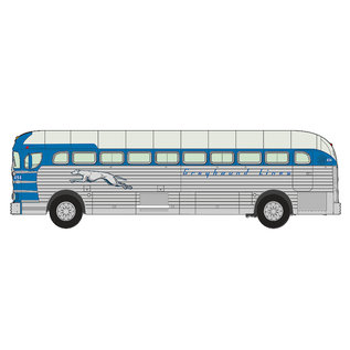 Roden GMC PD3751 SilverSide Greyhound Lines - 1:35