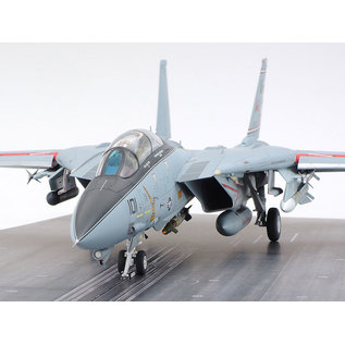 TAMIYA Grumman F-14A Tomcat (late) "Carrier launch set" - 1:48