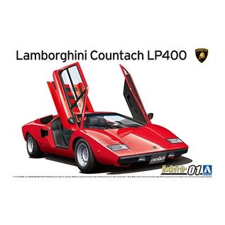 Aoshima '74 Lamborghini Countach LP400 - 1:24