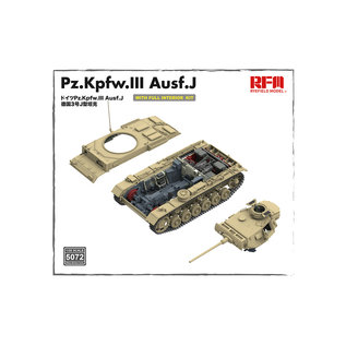 Ryefield Model SPz.Kpfw. III Ausf. J (Full Interior) - 1:35