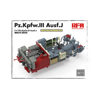 Ryefield Model SPz.Kpfw. III Ausf. J (Full Interior) - 1:35