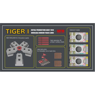 Ryefield Model Pz.Kpfw. VI Tiger I (Initial Production Early 1943) - 1:35