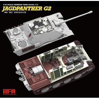 Ryefield Model Sd.Kfz. 173 Jagdpanzer V Jagdpanther G2 - 1:35