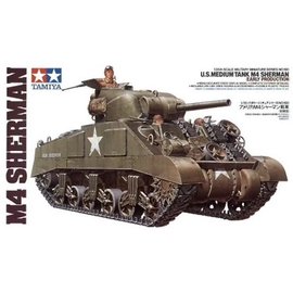 TAMIYA Tamiya - M4 US Medium Tank "Sherman" early production - 1:35