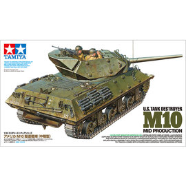 TAMIYA Tamiya - M10 US Tank Destroyer mid production - 1:35