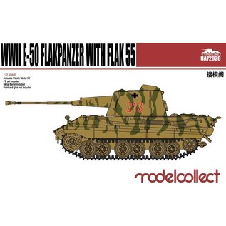 Modelcollect German WWII E-50 Flakpanzer w/FlaK 55 - 1:72