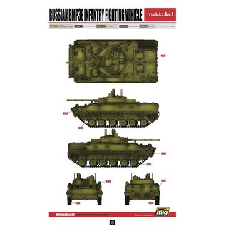 Modelcollect Russian BMP-3 Infantry Fighting Vehicle - 1:72