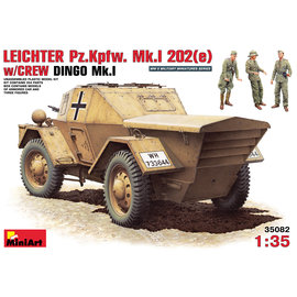 MiniArt MiniArt - leichter Pz.Kpfw. Mk.I 202(e) w/Crew (brit. Dingo Mk.I) - 1:35