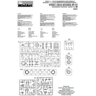 MiniArt Soviet Field Kitchen KP-42 - 1:35