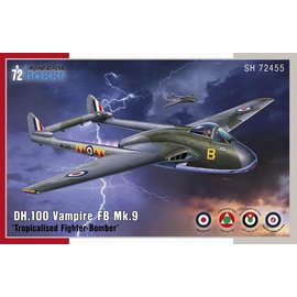 Special Hobby Special Hobby - DH.100 Vampire FB.Mk.9 "Tropicalised Fighter-Bomber" - 1:72