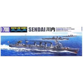 Aoshima Aoshima - jap. leichter Kreuzer Sendai (1943) - Waterline No. 350 - 1:700