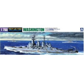 Aoshima Aoshima - amerik. Schlachtschiff USS Washington BB-56 (1944) - Waterline No. 612 - 1:700