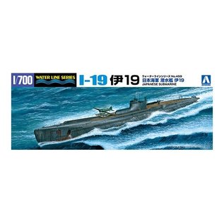 Aoshima jap. Typ B1 U-Boot I-19 - Waterline No. 459 - 1:700