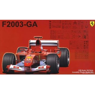 Fujimi Ferrari F2003-GA (GP of Japan, Italy, Monaco, Spain) - 1:20