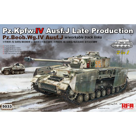 Ryefield Model RFM - PzKpfw. IV Ausf. J (late production) Pz.Beob.Wg. IV Ausf. J - 2 in 1 - 1:35