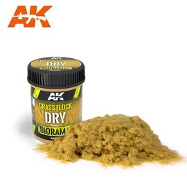 AK Interactive AK Interactive - Gras-Streu vertrocknet 2mm / Grass Flock dry 2mm