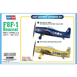 HobbyBoss HobbyBoss - Grumman F8F-1 Bearcat - 1:72