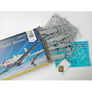 Arma Hobby North American P-51B/C Mustang - Expert Set - 1:72