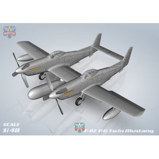 Modelsvit North American F-82F/G "Twin Mustang" - 1:48