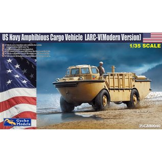 Gecko Models US Navy Amphibious Cargo Vehicle LARC-V (Modern Version) - 1:35