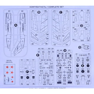 A&A Models Lawotschkin La-200B All-weather Interceptor Prototype - 1:72