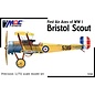 MAC Distribution Bristol Scout "First Aces of WW I" - 1:72