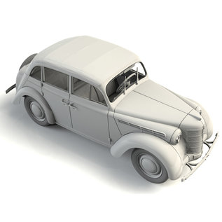 ICM Moskvitch-401-420A Soviet Passenger Car - 1:35