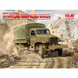 ICM ICM - G7117 with WWII Soviet Drivers - 1:35