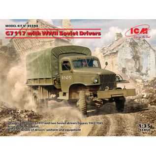 ICM G7117 with WWII Soviet Drivers - 1:35